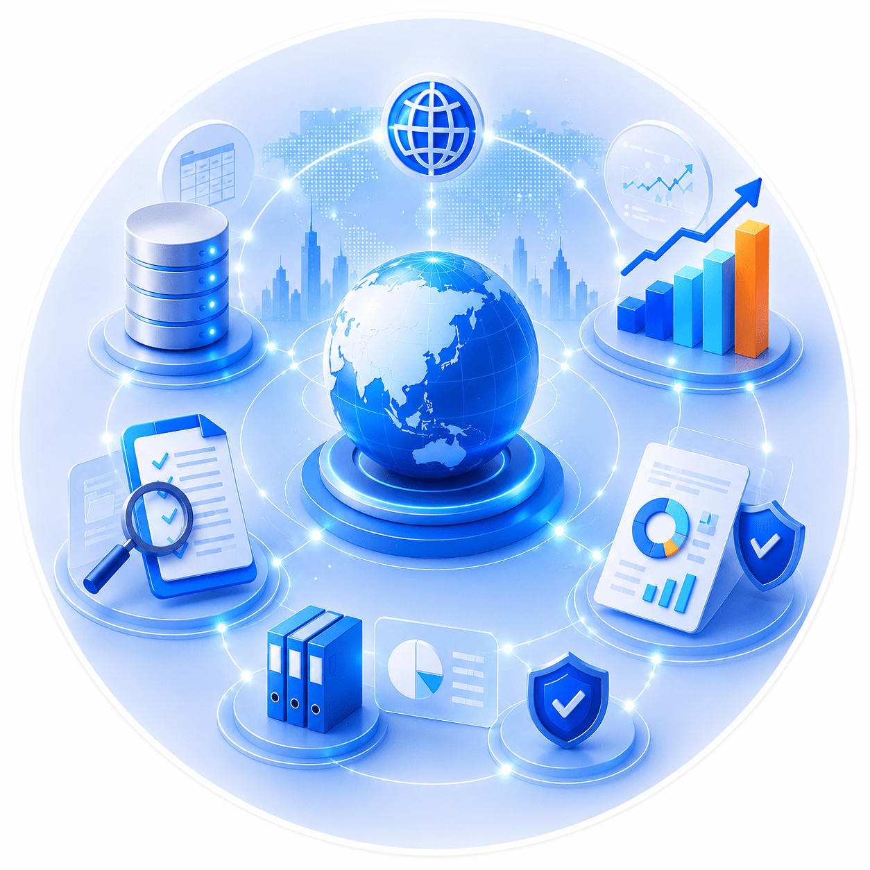 Customs Data Globe